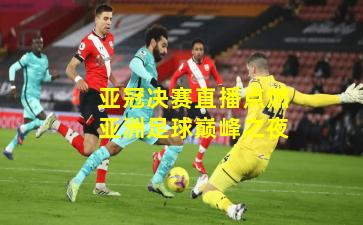 亚冠决赛直播点燃亚洲足球巅峰之夜
