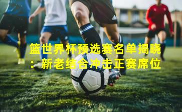 篮世界杯预选赛名单揭晓：新老结合冲击正赛席位