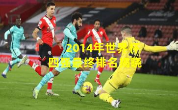 2014年世界杯四强最终排名揭晓
